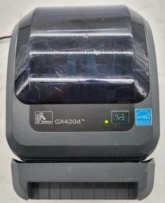 ZEBRA PRINTER THERMAL LABEL GX420D - Image 1 of 4