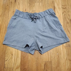 Lululemon On The Fly 2,5" Freizeit Reisen Shorts Größe 4 grau - Bild 1 von 10