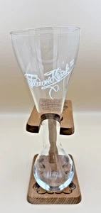 Pauwel Kwak Belgisches Bierglas mit Holzständer - Bosteels Brauerei Belgien  - Bild 1 von 4