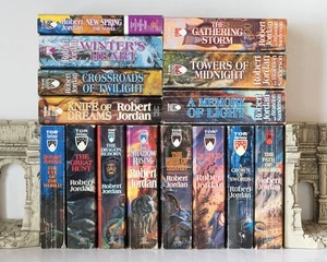WHEEL OF TIME Complete Series Lot of 15 (#1-14, Pre) Set Original Cover PB Books - Picture 1 of 23
