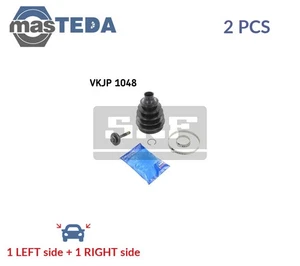 VKJP 1048 CV JOINT BOOT KIT PAIR WHEEL SIDE FRONT SKF 2PCS FOR VOLVO S40 II,V50 - Picture 1 of 5