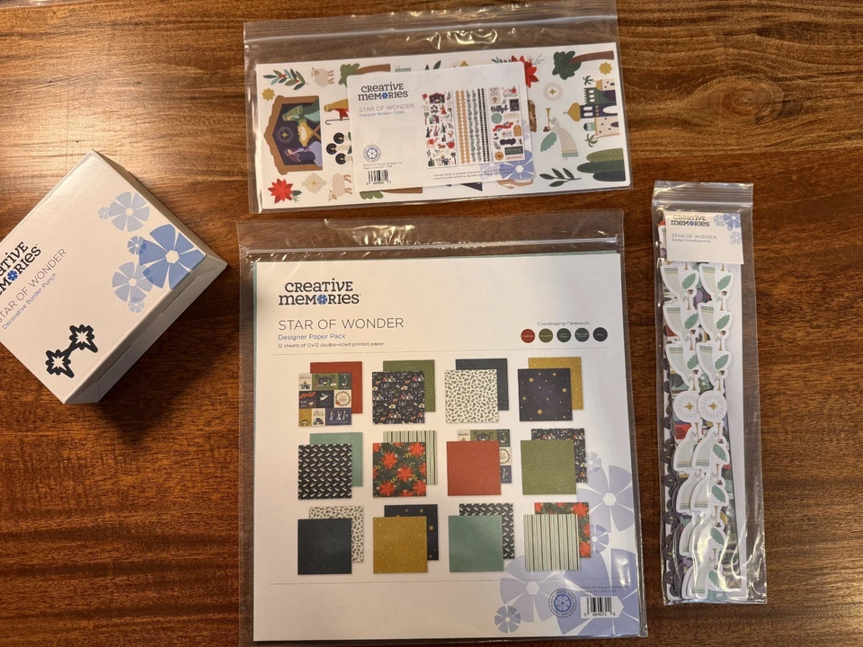 RARO!  Creative Memories Star of Wonder Paquete ¡CON PONCHE!  PROMOCIÓN EXCLUSIVA Foto 1 de 1