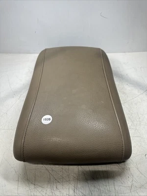 Ford Expedition 2003-2006 beige consola central cuero reposabrazos tapa OEM Foto 1 de 4