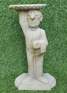 Estatua Universal 2000 17" Niles The Butler Estatua de colección #454 Soporte para bebidas - Imagen 1 de 9
