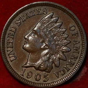 1905 Philadelphia Mint Indian Head Cent - Picture 1 of 2