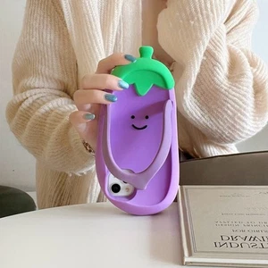 Funda protectora suave de goma para teléfono 3D de dibujos animados para iPhone 16 Pro Max 15 14 13 12 - Imagen 1 de 12