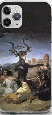 I Phone 14 Plus 256 Gb Hellblau Fransesco Goya Wichte‘s sabbath Case - Bild 1 von 4