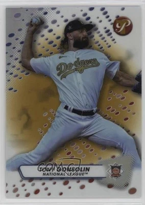 2023 Topps Pristine Gold Refractor /50 Tony Gonsolin #295 - Image 1 of 2