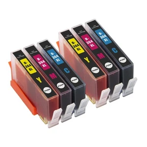 6 C/M/Y Ink Cartridges for HP Deskjet 3070A, 3520 & Officejet 4610, 4620, 4622 - Zdjęcie 1 z 6