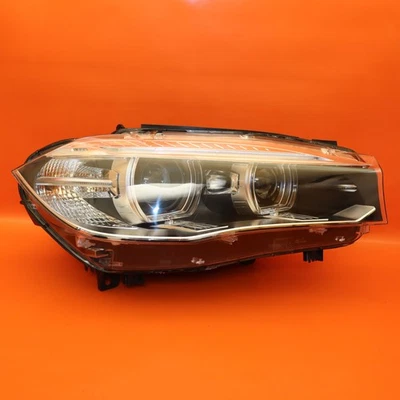 Farol BMW X5 X6 passageiro direito 2014 2015 2016 2017 2018 2019 xenônio fabricante de equipamento original - Imagem 1 de 4