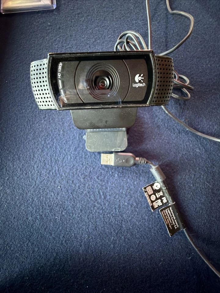 Logitech C920 HD Pro Webcam 1080p Autofocus Used Working - Image 1 of 1