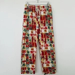 Burt’s Bees Baby Erwachsene L Weihnachten Kordelzug Pyjama Lounge Hose Mehrfarbig - Bild 1 von 6