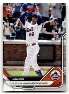 2025 Topps Now Juan Soto #126 New York Mets - Picture 1 of 2
