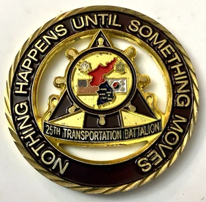25th Transportation Battalion Korea Challenge Coin - Bild 1 von 5