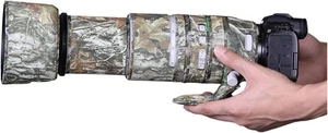 Waterproof Lens Coat Camo Rain Cover for Canon RF 100-500mm F/4.5-7.1 L-DSMC - Picture 1 of 6