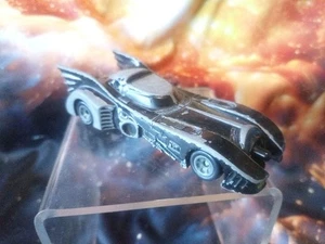 VTG 1989 Batman Die Cast Metal Batmobile DC Comics - 🚫 Paint Scuffed - No Decal - Picture 1 of 10