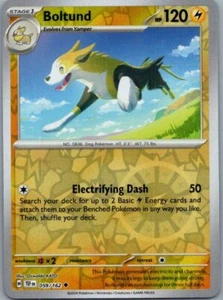 Boltund SV05: Temporal Forces 059/162 Near Mint NM Reverse Holo - Picture 1 of 2