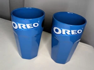 Paar 2 Frankford Candy Oreo Cookies Tumbler Trinkglas 5,25" hoch Gläser - Bild 1 von 6