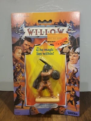 Figura Tonka Vintage 1988 Willow Rebel Trooper Heroic Soldier 3" Nueva en Paquete  Foto 1 de 4