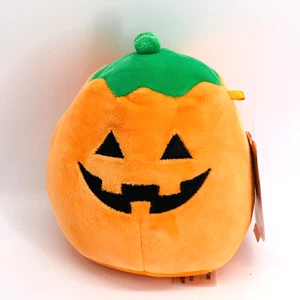 2019 KELLYTOY SQUISHMALLOWS HALLOWEEN PAIGE PUMPKIN MINI PLUSH STUFFED TOY-NWT - Picture 1 of 10