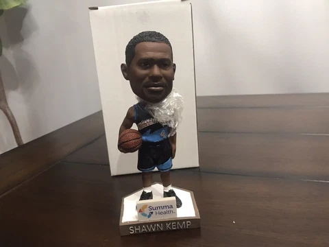 AKRON RUBBERDUCKS SHAWN KEMP SGA BOBBLEHEAD NBA CLEVELAND CAVALIERS New Cover