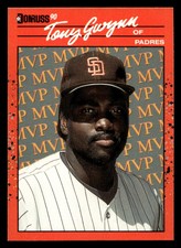 1990 Donruss Tony Gwynn #BC-4 San Diego Padres