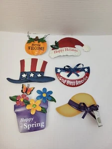 Seasonal Garden Pot Hugger Cup Hanger Christmas, 4th of July, Halloween, Spring  - Picture 1 of 7