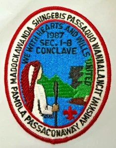 Section NE-1B  ... 1987 Conclave Patch - Picture 1 of 1