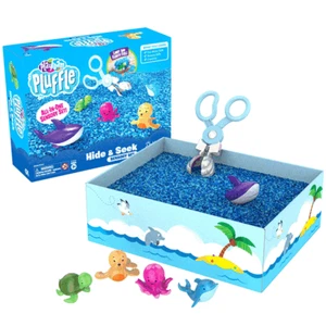 Playfoam Pluffle Hide & Seek Sensory Set Fine Motor Tools Stamping, Digging - Picture 1 of 1