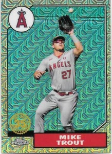 2022 TOPPS MIKE TRUUT 1987 PAQUETE PLATEADO MOJO - LOS ÁNGELES - #T87C-50 - Imagen 1 de 1