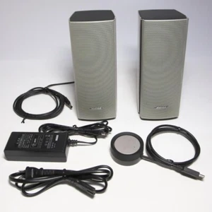 Bose Companion 20 Multimedia Speaker System Silver 100V From Japan - Used - Picture 1 of 4