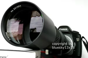 Super Tele 500 1000mm f. Canon EOS 750d 1000d 1100d 550d 700d 600d 450d 650d 60d - Bild 1 von 1