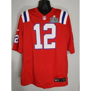 RARE Nike Tom Brady Patriots On Field Jersey Super Bowl LII (52) NFL Football XL - Picture 1 of 6