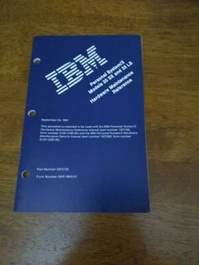 IBM PS/2 Modelo 35 SX y 35 LS Hardware Mantenimiento Referencia Usado - Imagen 1 de 3