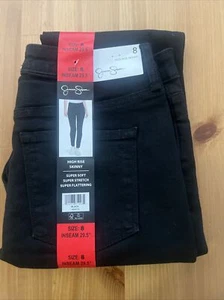 Jessica Simpson Skinny Jeans Women's 8 High Rise Black Ankle Pants - Picture 1 of 2