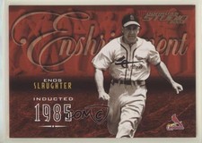2003 Donruss Studio Enshrinement /750 Enos Slaughter #E-30 HOF
