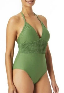 Women's One Piece Halter Neck  Swimsuit By  SANDFLOWER     A11 - Picture 1 of 6