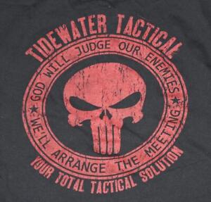 Tidewater Tactical "God Will Judge Our Enemies" Gear Company Logo Shirt - Xl