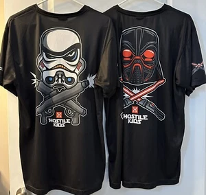Hostile Kids Storm And Hader Dryfit Shirts Size Large Star Wars HK Army - Picture 1 of 12