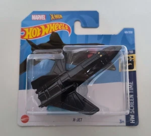 HotWheels MARVEL X-MAN X-JET (NERO) 2022 60/250 Mattel - Foto 1 di 2