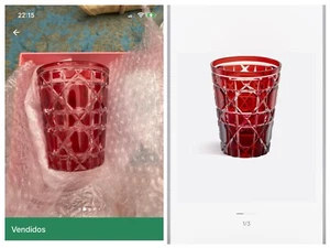 4 Vasos Cannage Dior - Imagen 1 de 9