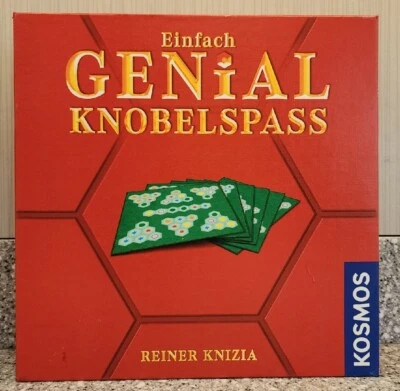Genial Knobelspass Board Game German Version Ingenious 2007 Kosmos Complete  - Image 1 of 4