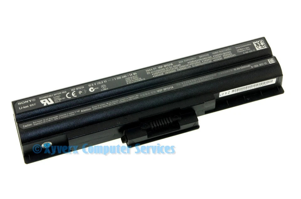 175694111 VGP-BPS21A GENUINE SONY BATTERY 10.8V 5000A PCG-81114L (GRD A)(DF13) - Image 1 of 2