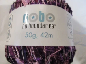 #~NOBO Butterfly Yarn Skein~NEW~Black Pink Purple~LBDFD - Picture 1 of 19