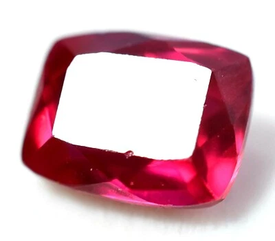 5.80 Ct Natural Pinkish Red Ruby Mozambique GGL Certified AAA+ Treated Gemstone - Image 1 of 4