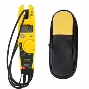 Fluke T5-1000 Misuratore a Pinza Elettrica Corrente di Tensione e Fondina Custodia Morbida - Foto 1 di 7