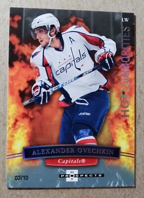 Fleer Hot Prospects White Hot Alexander Ovechkin 2007-08/10 capitales #101 Foto 1 de 2
