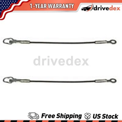 Par de cables de soporte para puerta trasera Dorman - AYUDA para Ford Ranger 2000 2001 2002 2003 Foto 1 de 4