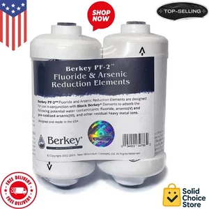 Berkey PF-2 Fluoride Water Filters for Berkey Systems-New Sealed Box - Picture 1 of 3