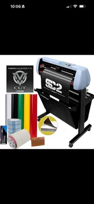 34" SC2 USCutter Vinyl Cutter Sign Shop Starter Kit w/Basket, Vinyl Tape Tools - Image 1 of 4